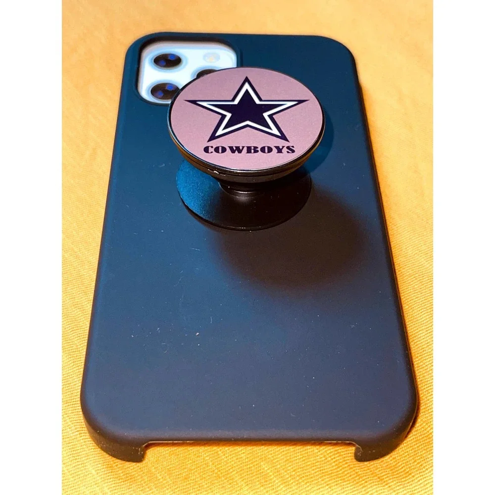 Dallas Football Pop Up Phone Accessory With Super Strong Glue